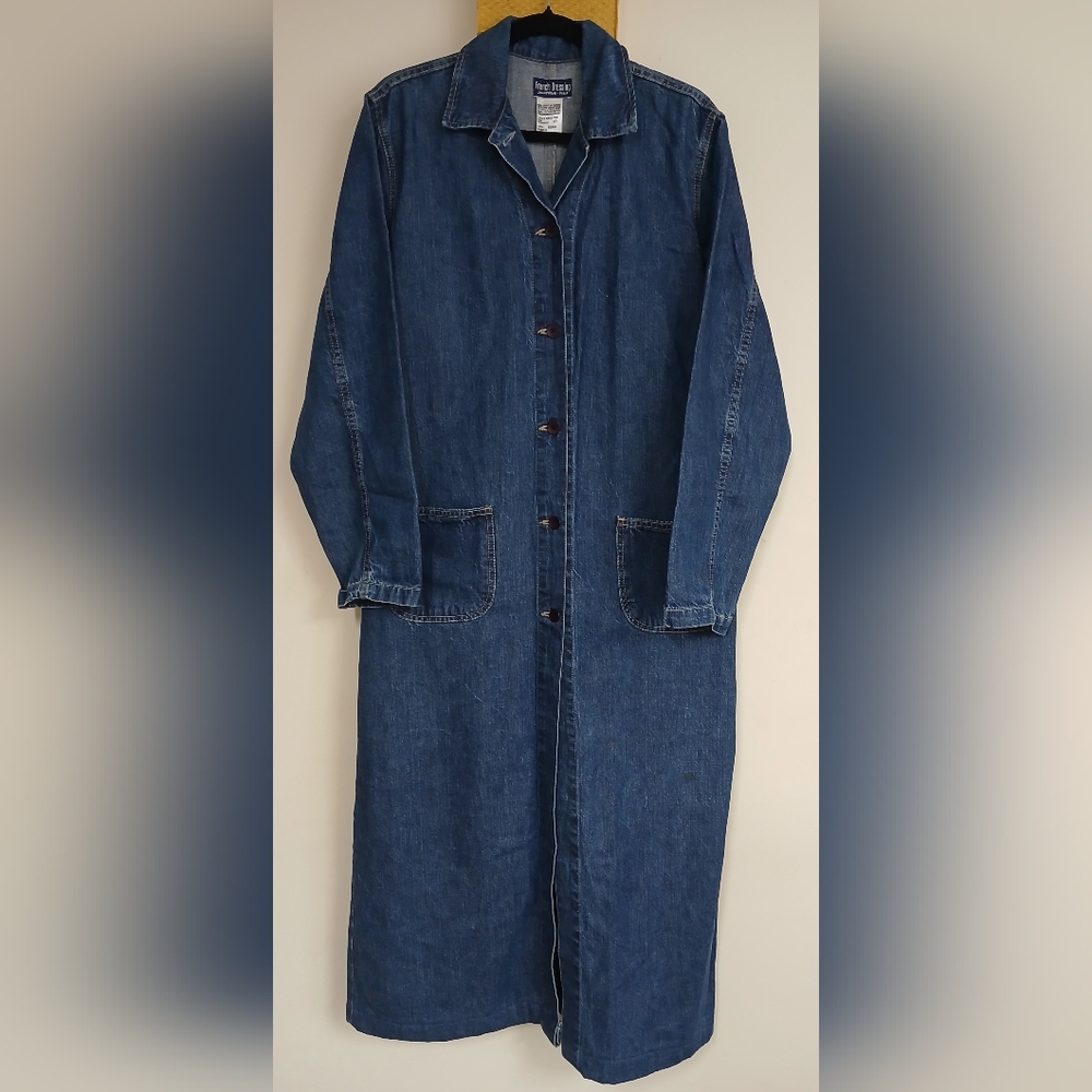 Denim Duster/ Denim Dress